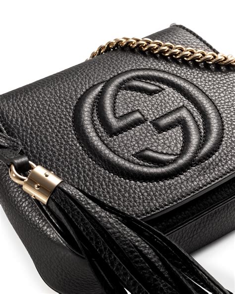 black gucci wallet on chain|Gucci wallet on chain crossbody.